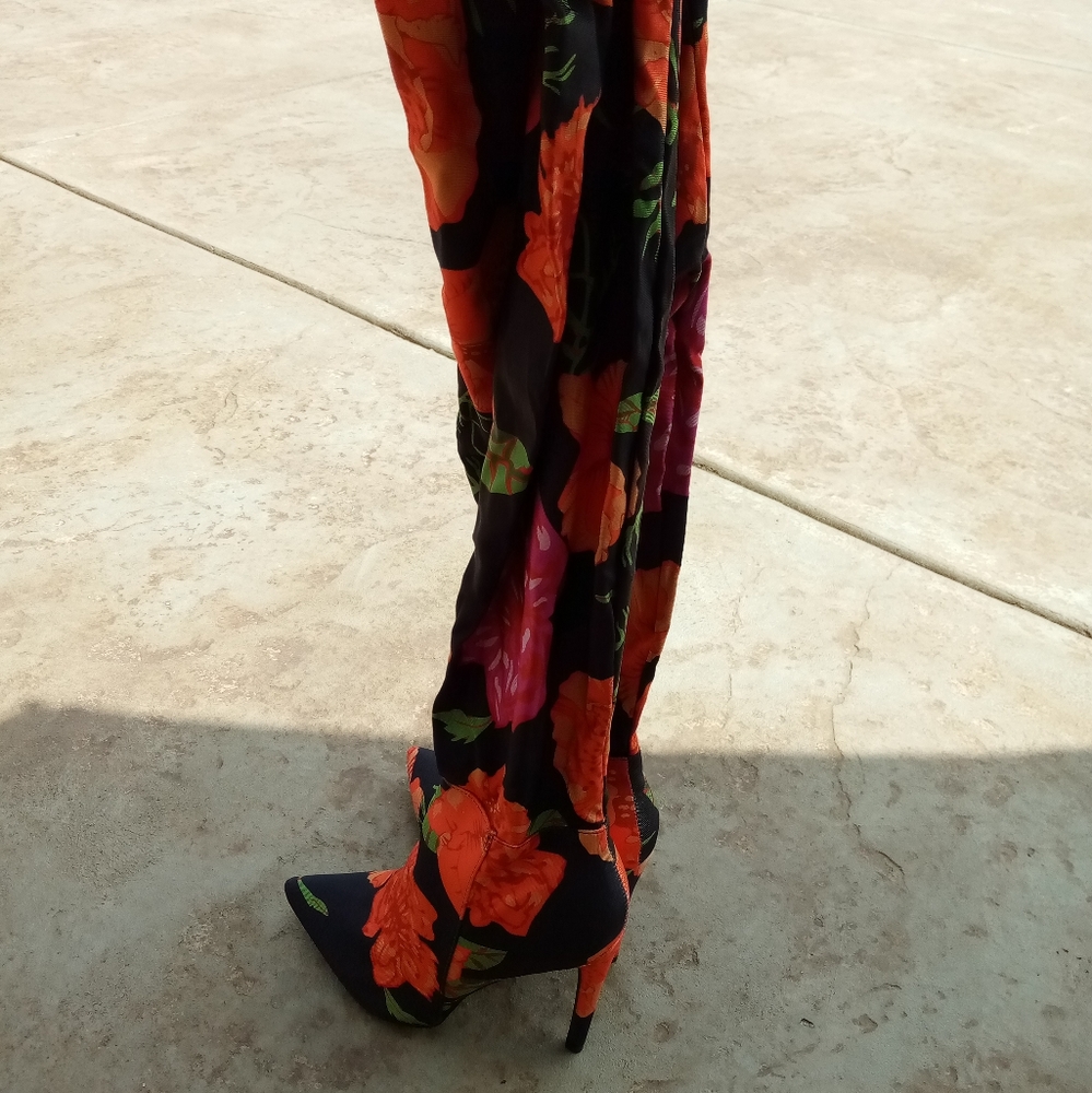 🌸GLAMOUR CHIC KNEE HIGH HEEL BOOT🌸
